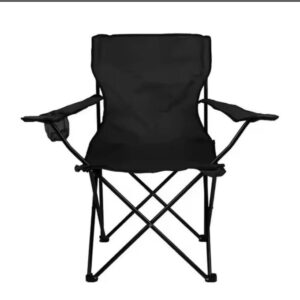 Foldable metallic frame water proof canvas camping chair