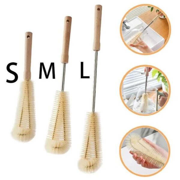 3PCS Bottle Cleaning Brush Set