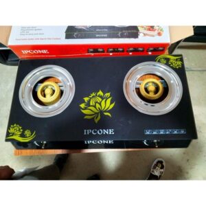 IPCONE 2 Gas Cooker Glass Top Double Burner