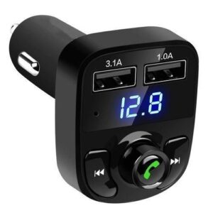 Car bluetooth music player Modular USB charger FM transmitter MP3 player