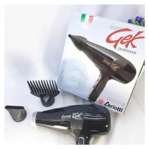 Gek Ceriotti Hair Dryer Blow Dry 3800 Straightener BLACK