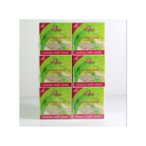 K. Brothers Original Rice Milk & Collagen Soap- 6pcs