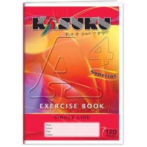 Kasuku Exercise Book Square Rule 120 Pages- 12pcs