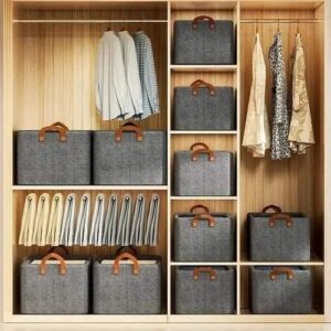 Foldable Storage Bag Portable Clothes Organizer