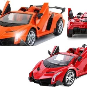 Rechargeable luxurious toy car (red)