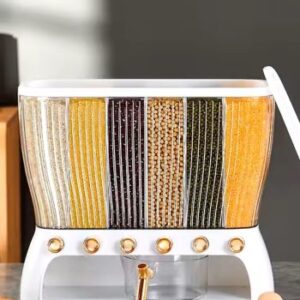 12kg Partitioned Cereal Container
