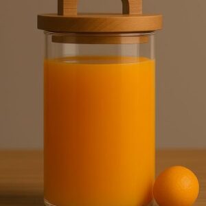 Borosilicate Glass Coffee Jar Storage Bottles 1100ML