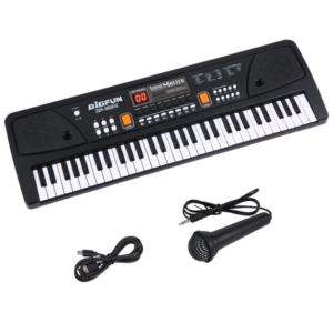 61 Keys Electronic Keyboard with Microphone