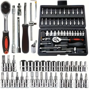 46-Piece Automotive Repair Tool Set
