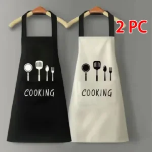 2 pcs Kitchen Apron with Pocket
