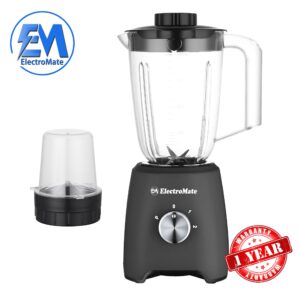 EM Blender 2-in-1 ElectroMate 1.6L Blender & Grinder