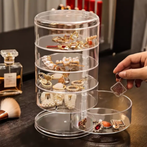 Rotating Jewelry Storage Box