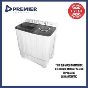 Premier 13Kgs Twin Tub Washing Machine