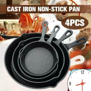 Cast Iron Frying Pan Skillet