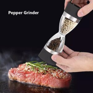 Dual Salt and Pepper Mill Grinder
