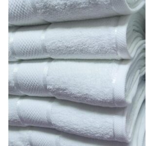 Quality Large White Towels 90x165CM