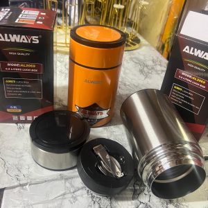 800ml Food Vacuum Insulated Flask With Foldable Spoon