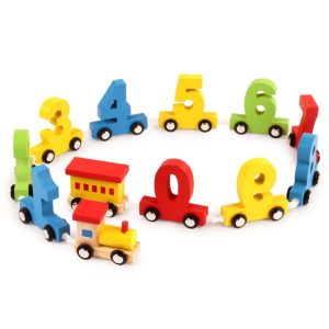 Number Train Toy Counting Montessori For Boys and Girls Kids