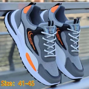 Baldur Men's Fashion Grey Sneakers