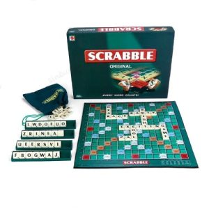 Scrabble 100 Letter Tiles Board Game