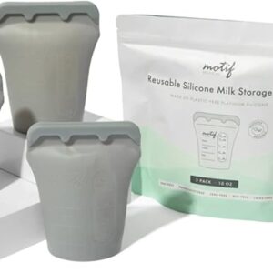 Silicone milk bags