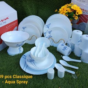 Diva dinner set 39pcs classique aqua spray