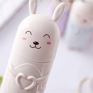 Cute Portable Rabbit-Themed Kids Toothbrush Holders