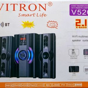 Vitron 2.1CH Multimedia Speaker System BT/USB/MP3 Bluetooth Woofer