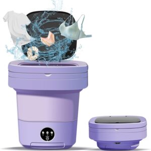 Foldable washing machine