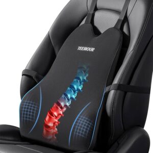 Orthopedic car backrest