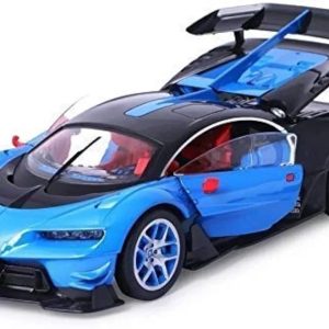 Bugatti Style Gt Remote Control Rechargeable Car With Opening Doors&Led Headlights