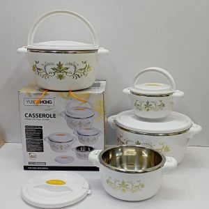 4 Pcs Insulated Casserole Hotpot Set