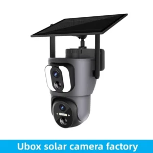 Ubox Dual Lens Security Camera 4G Solar powered