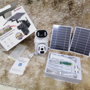UBOX 6mp Dual Lens 4G Sim Card Solar CCTV  Camera