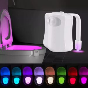 Body Motion Activated Sensor Toilet Light