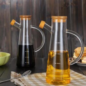 Olive oil / vinegar glass jar 580ml