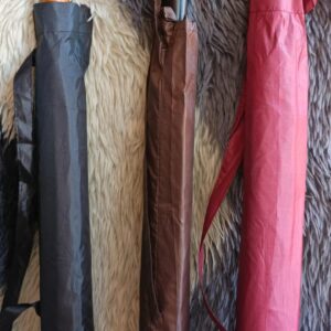 Wooden umbrellas