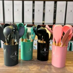 Silicone spoon set