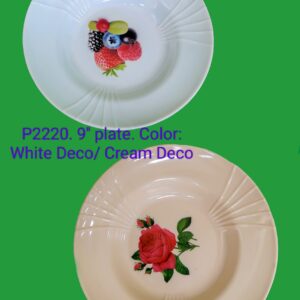12pcs melamine plates