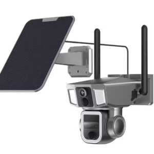 Y7A 4G and Wi-Fi Solar Triple-Lens Camera