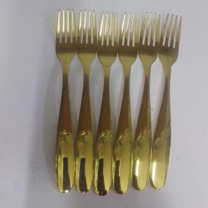 6pc GOLD FORK