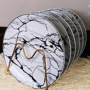 6 pcs Beautiful ceramic plates