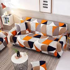Printed Stretch Sofa Cover 1/2/3/4 Seater