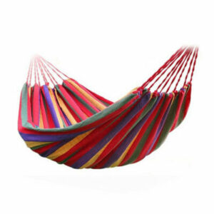 Stripped outdoor hammock