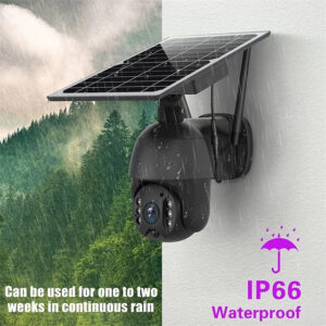 4G Solar Outdoor Ubox Camera PTZ Dome Motion Detection